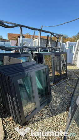 Geamuri gri antracit noi 2 canate 