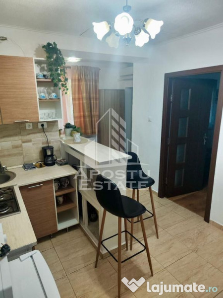 Apartament la curte, 1 camera, centrala proprie, zona Fra... 