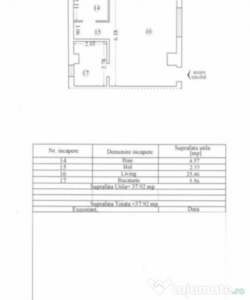 Garsonieră de vanzare KM 4-5, Constanta 