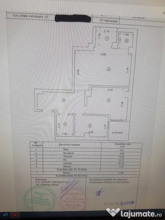 Compozitori lidl-apartament 2 camere decomandat finisat m...