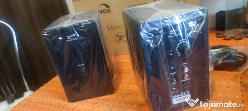 Boxe Active Dynavox Impuls Micro, negre 