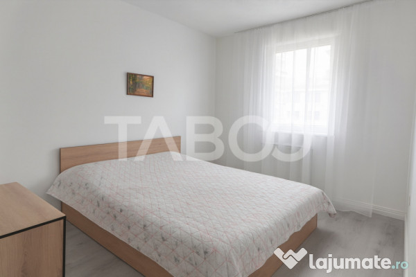 Apartament 3 camere decomandate 85 mp parter 2 balcoane Stej