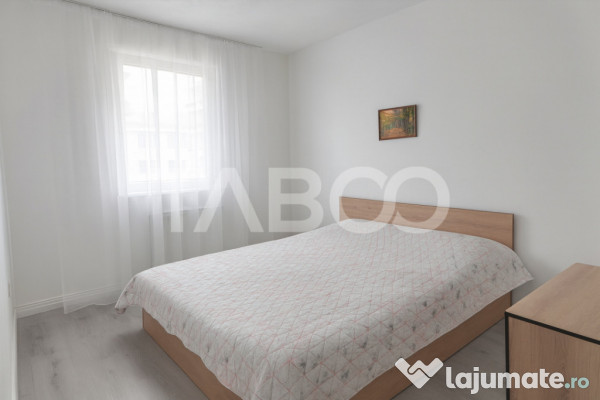 Apartament 3 camere decomandate 85 mp parter 2 balcoane Stej