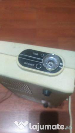 Aparat radio cu ceas retro Sweet-Clock Loewe-(Opta) R199 32009 