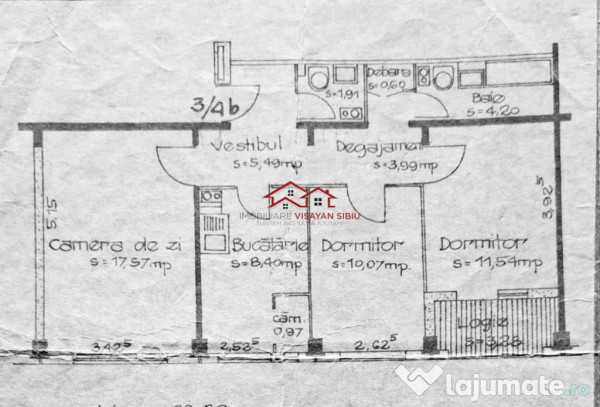 Apaartament Calea Dumbravii,Sibiu,comision 0 