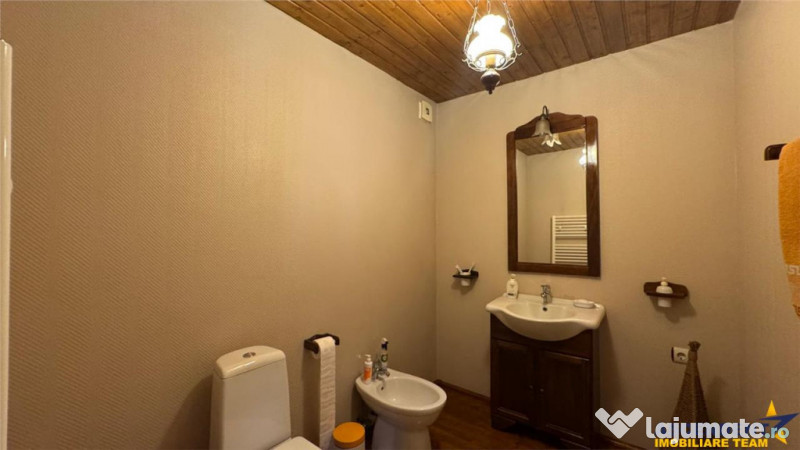 Casa scandinav minimalist, echipata, garaj incalzit, pod, Sa