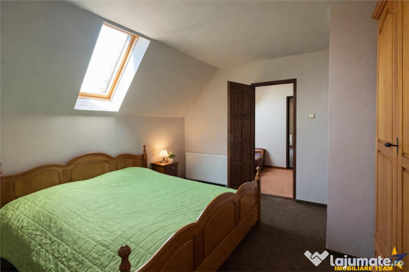 Casa scandinav minimalist, echipata, garaj incalzit, pod, Sa