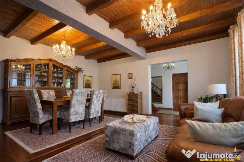 Casa scandinav minimalist, echipata, garaj incalzit, pod, Sa