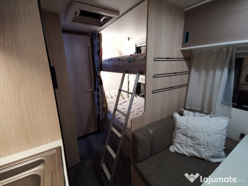 Rulotă Adria Aviva 522 PT 2017 FULL – doar camping, climă, mover 