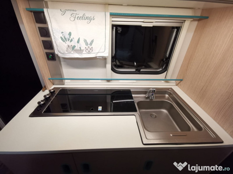 Rulotă Adria Aviva 522 PT 2017 FULL – doar camping, climă, mover 