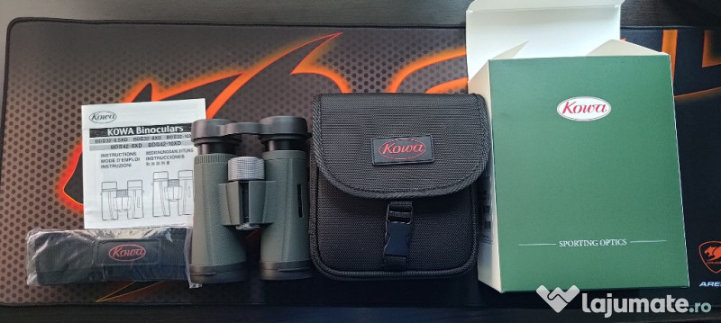 Binoclu Kowa BD II 8x42 XD, putin folosit, in garantie 