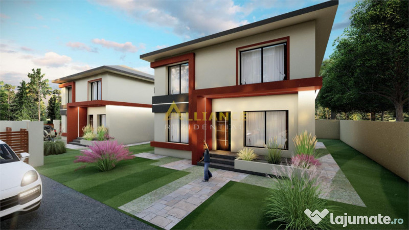 Casa,complex reziden#539;ial | 4 dormitoare | Teren 340 mp 