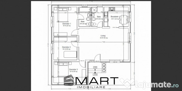 Casă Modernă cu Teren 500 m²