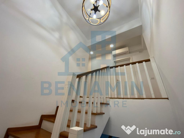 Apartament pe 2 nivele 133mp curte terasa George Enescu b... 