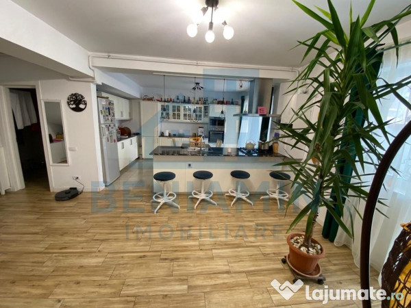 Apartament pe 2 nivele 133mp curte terasa George Enescu b... 