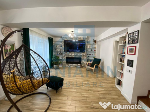 Apartament pe 2 nivele 133mp curte terasa George Enescu b... 