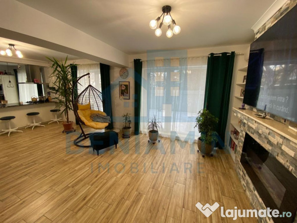 Apartament pe 2 nivele 133mp curte terasa George Enescu b... 