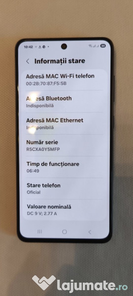 Samsung S21 FE 5G în garanție