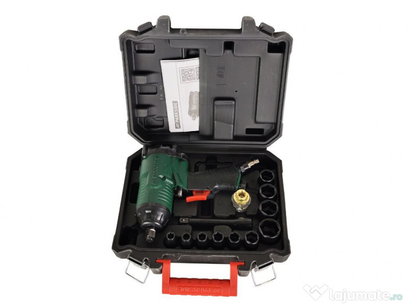 Cheie pneumatică Parkside PDSS 310 C6 – 310 Nm, 6.3 bar auto