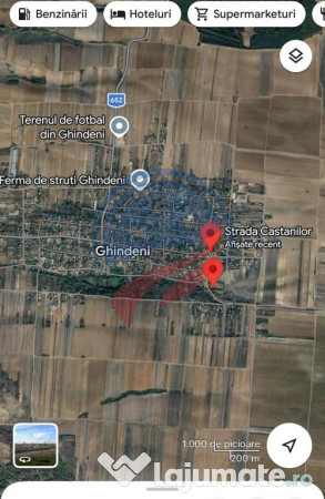 Teren de vanzare in Ghindeni/Dolj 