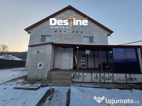 Casa cu etaj si mansarda, 7.200 mp teren, in comuna Probota 