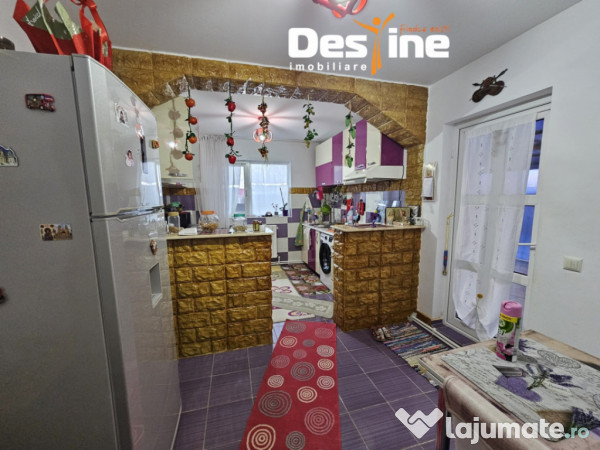 Casa cu etaj si mansarda, 7.200 mp teren, in comuna Probota 