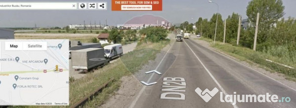 Teren intravilan Buzau / Bulevardul Industriei