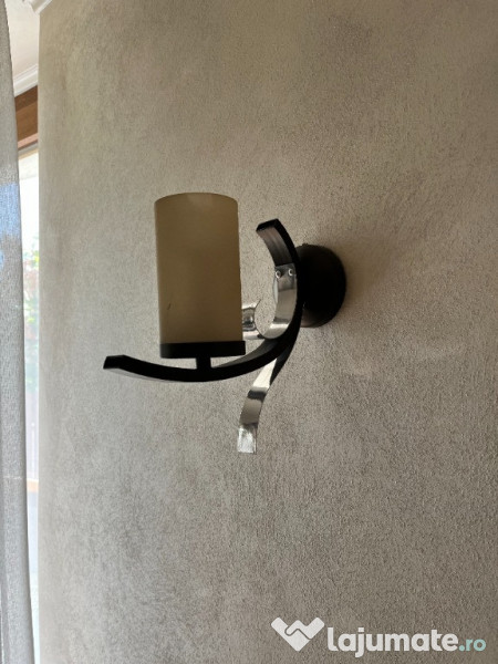 Aplica de perete Marami, crom - mahon 