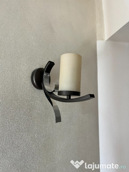 Aplica de perete Marami, crom - mahon 