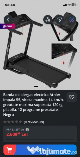 Bandă de alergat la super preț 