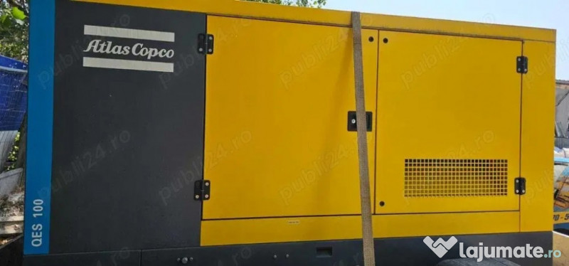 2x Generatoare Atlas Copco QES 80 + QES 100 2023, noi Germania 
