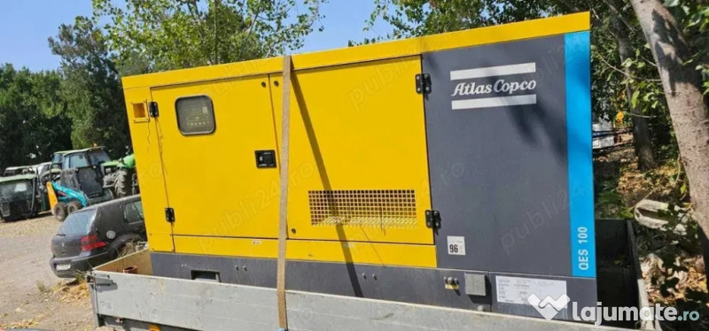 2x Generatoare Atlas Copco QES 80 + QES 100 2023, noi Germania 