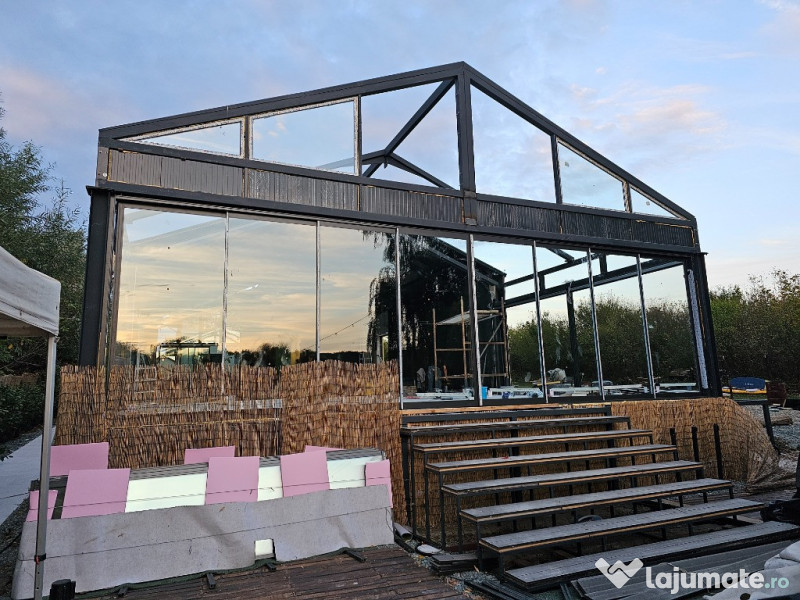 Inchideri terase cu sticla