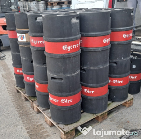 Bidon inox 50L cauciucat 