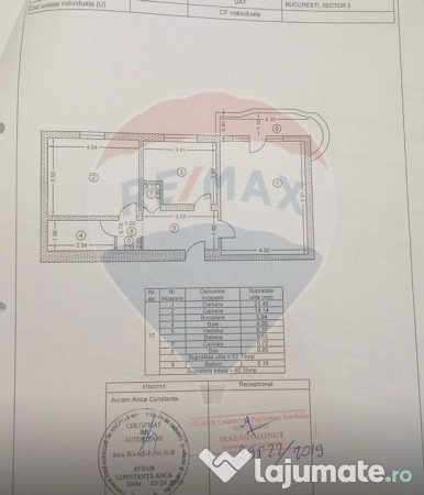 Vanzare ap 2 camere Bld Unirii 