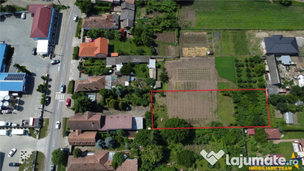 FILM!1.409 mp teren intravilan,livada, utilitati,locatie pre