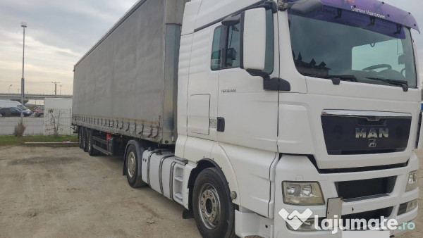 Ansamblu MAN TGX 2008 + Semiremorca Schmitz 2007 