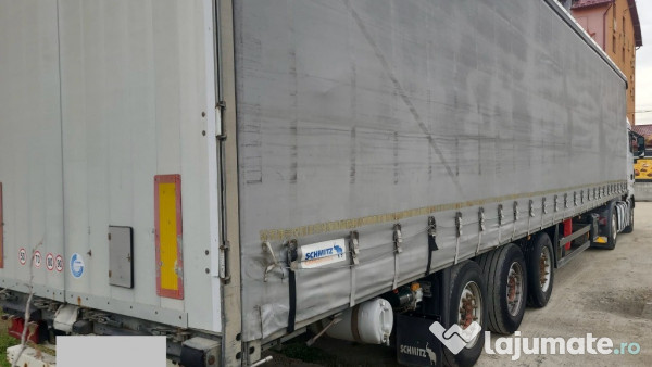 Ansamblu MAN TGX 2008 + Semiremorca Schmitz 2007 