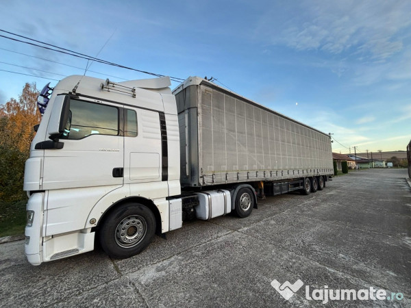 Ansamblu MAN TGX 2008 + Semiremorca Schmitz 2007 
