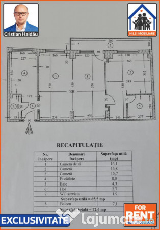 Probabil cel mai mare apartament cu 2 camere din S4 