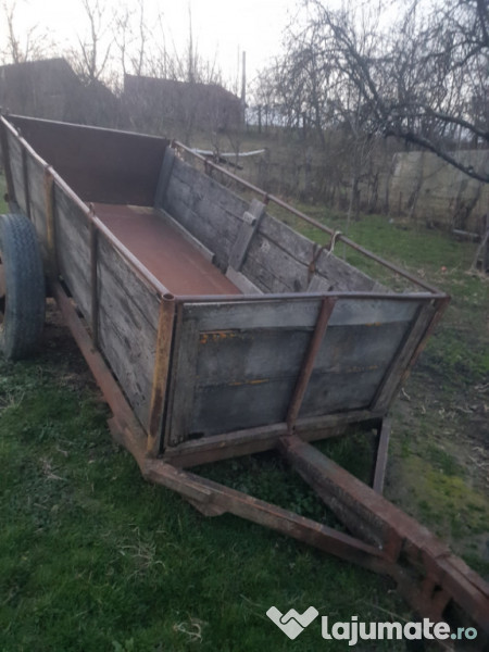 Tractor u650+plug+remorca 