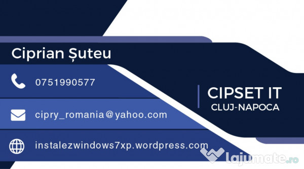 Instalare windows si servicii IT Cluj 