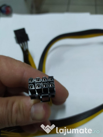 Cablu sursa modulara 6 pini la 2x6+2 pini 