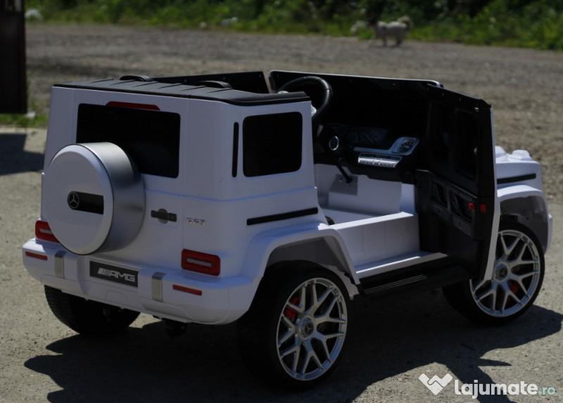Masinuta electrica pentru 2 copii Mercedes AMG G63 XXL 4x4 