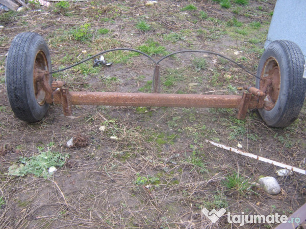 Axa ( punte ) remorca - rulota 