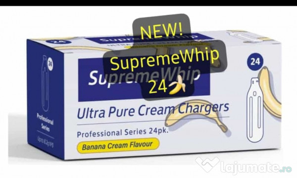 Butelie Exotic Whip N2O / Tuburi Azot / Butelii Frisca 