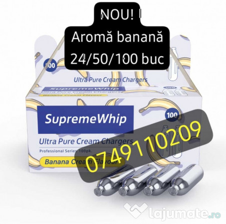 Butelie Exotic Whip N2O / Tuburi Azot / Butelii Frisca 
