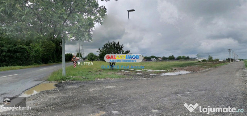 Teren Buftea Gara Rombiz 7500 mp Industrial Depozitare 
