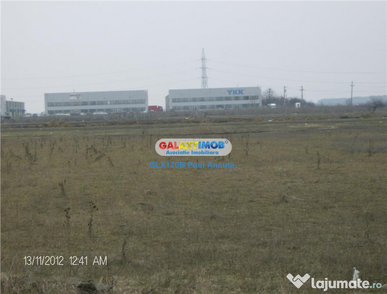 Teren Buftea Gara Rombiz 7500 mp Industrial Depozitare 