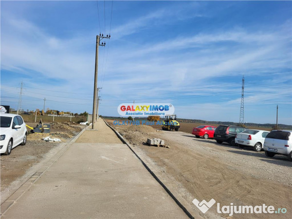 Teren Buftea Gara Rombiz 7500 mp Industrial Depozitare 